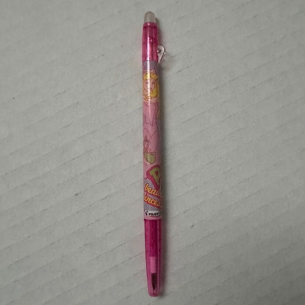 Sleeping Beauty Ballpoint Pen Friction Ball Slim .38 Pink Disney Princess Disney